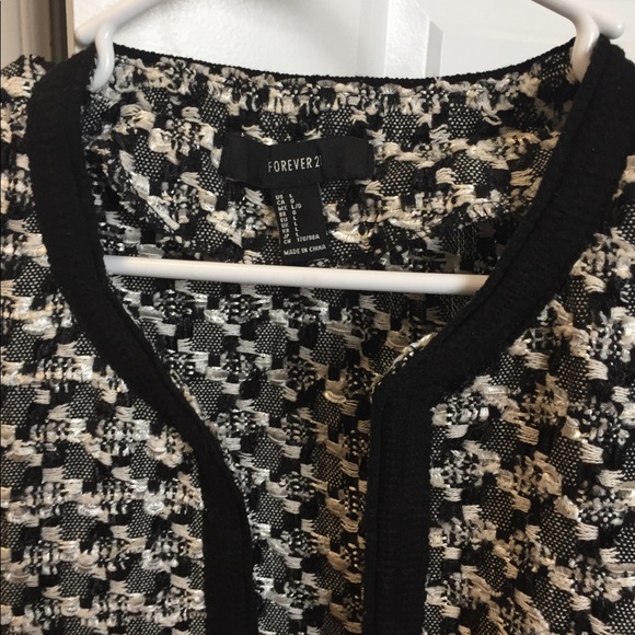 EUC Forever 21 tweed jacket - Picture 4 of 4